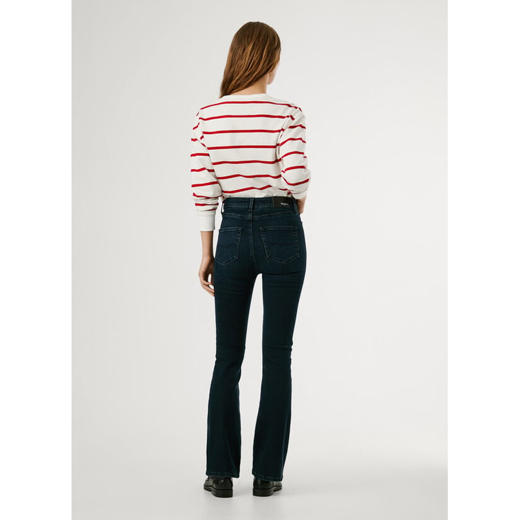 jeans femme  pepe jeans flare hw dion