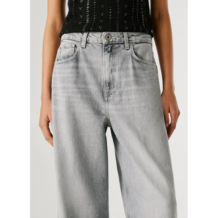 jeans femme  pepe jeans wide leg jeans uhw jaimy