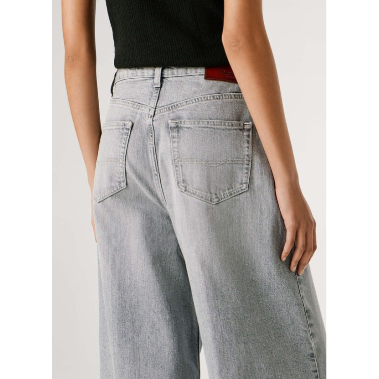 jeans femme  pepe jeans wide leg jeans uhw jaimy