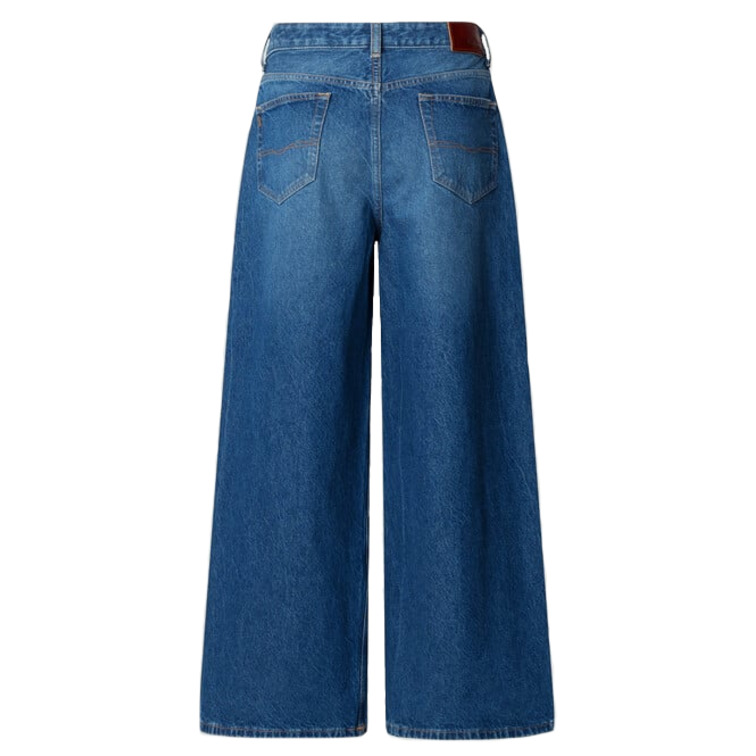 jeans femme  pepe jeans wide leg jeans uhw jaimy