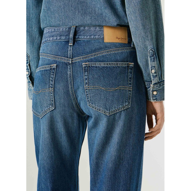 jeans femme  pepe jeans loose st jeans lw nicky