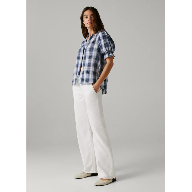 jeans femme  pepe jeans loose jogger mw eva