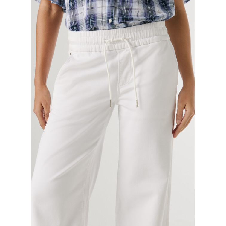 jeans femme  pepe jeans loose jogger mw eva