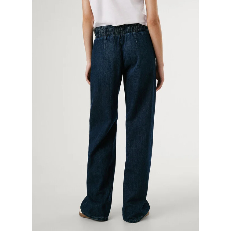 jeans femme  pepe jeans loose jogger mw eva
