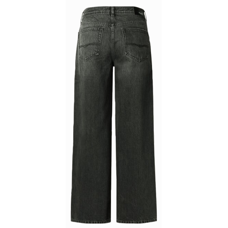 jeans femme  pepe jeans wide leg hw archive blk