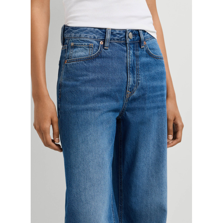 jeans femme  pepe jeans straight jeans uhw lexa