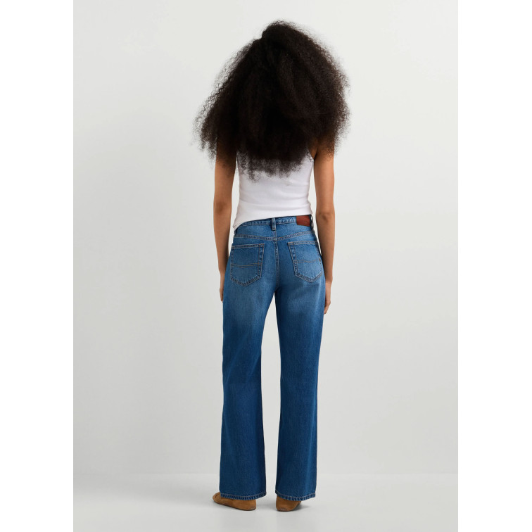 jeans femme  pepe jeans straight jeans uhw lexa