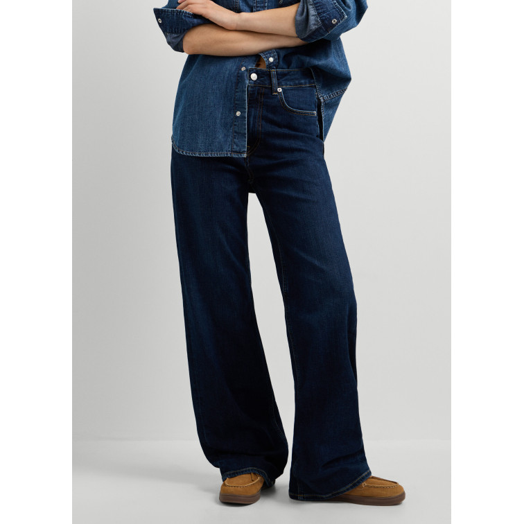 jeans femme  pepe jeans straight jeans uhw lexa