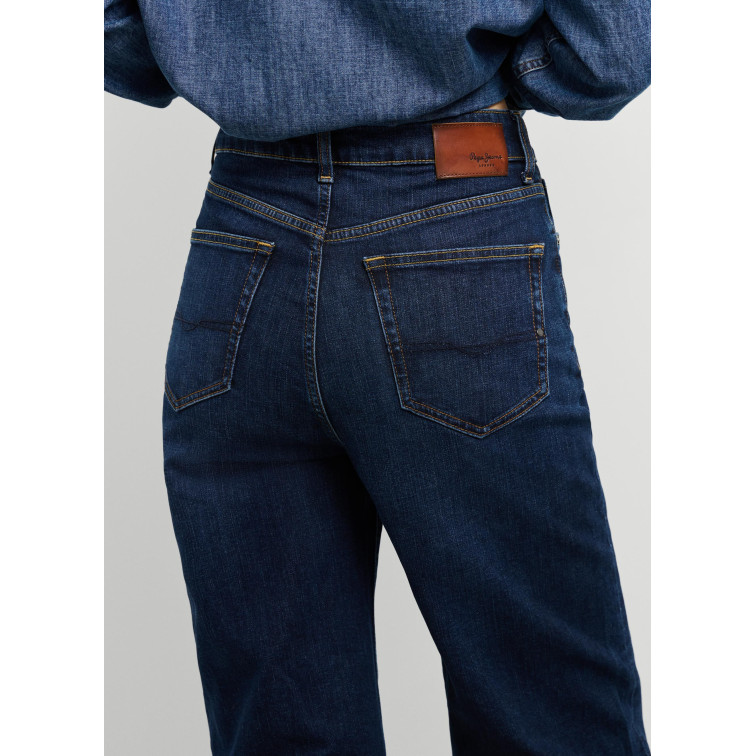 jeans femme  pepe jeans straight jeans uhw lexa