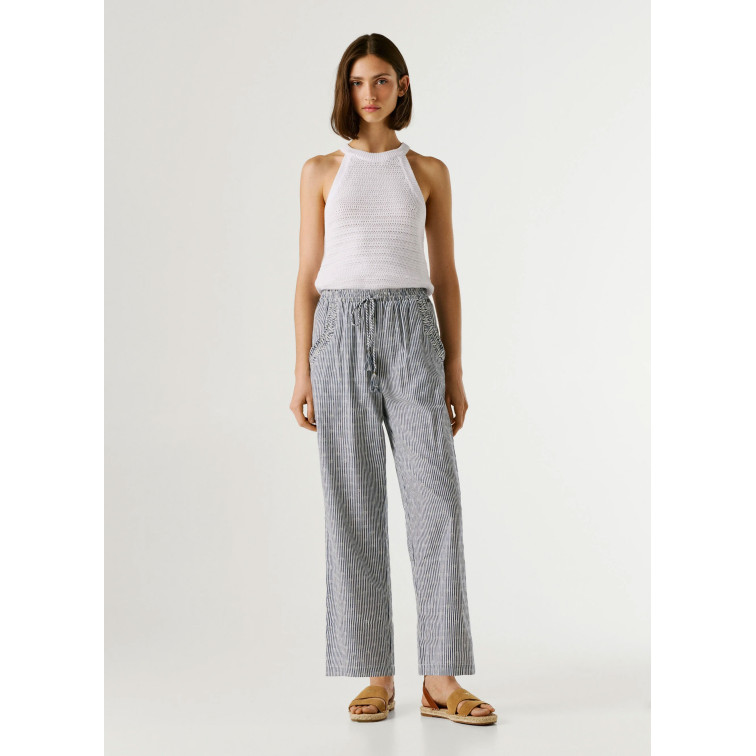 pantalon femme  pepe jeans claribel pant