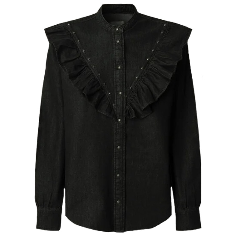 chemise femme  pepe jeans katia studs