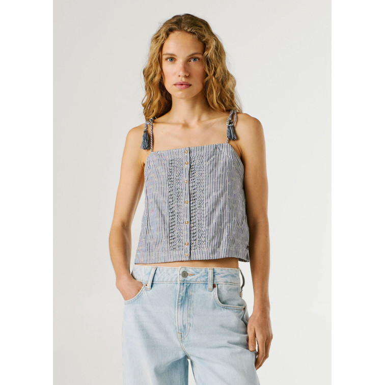 chemise femme  pepe jeans agny shirt