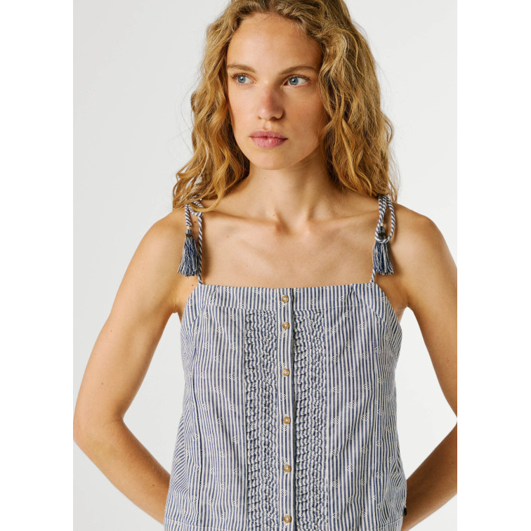 chemise femme  pepe jeans agny shirt