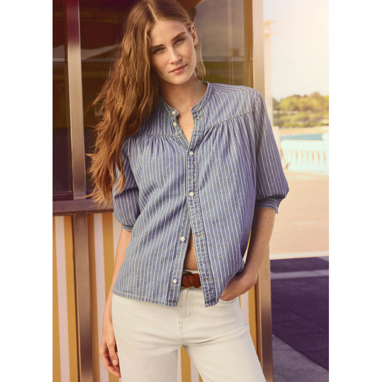 chemise femme  pepe jeans livia striped