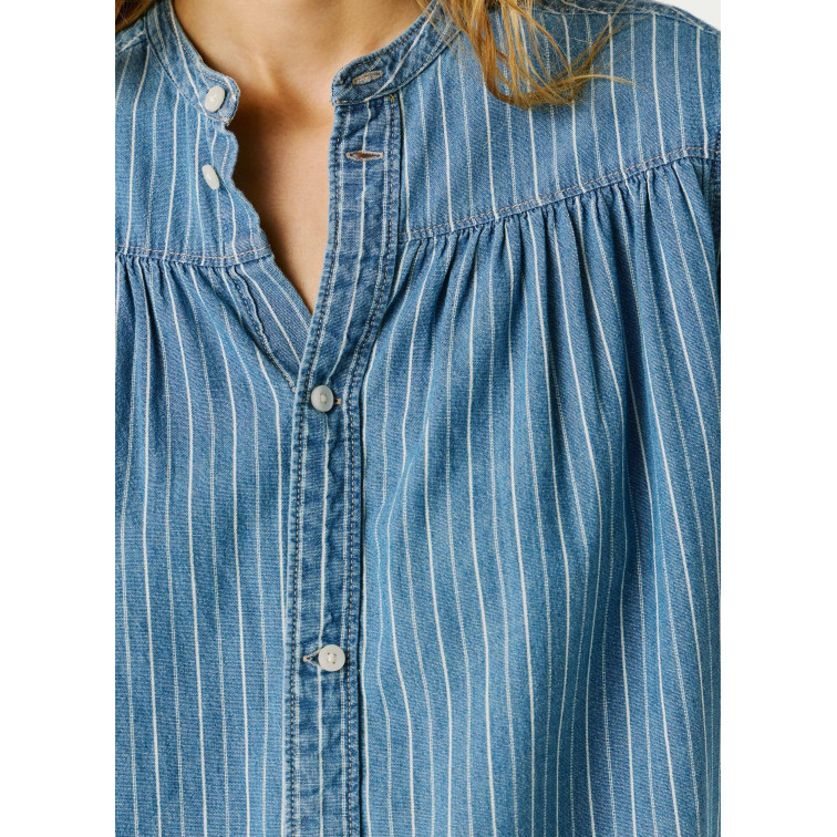 chemise femme  pepe jeans livia striped