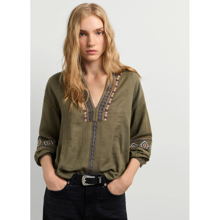 chemise femme  pepe jeans hester shirt