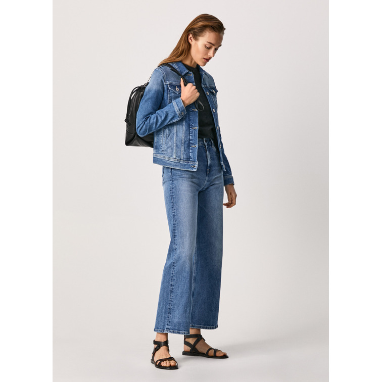 veste en jean femme pepe jeans thrift