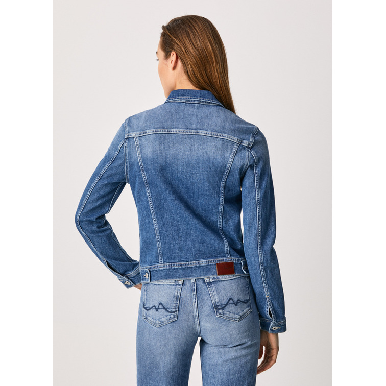 veste en jean femme pepe jeans thrift
