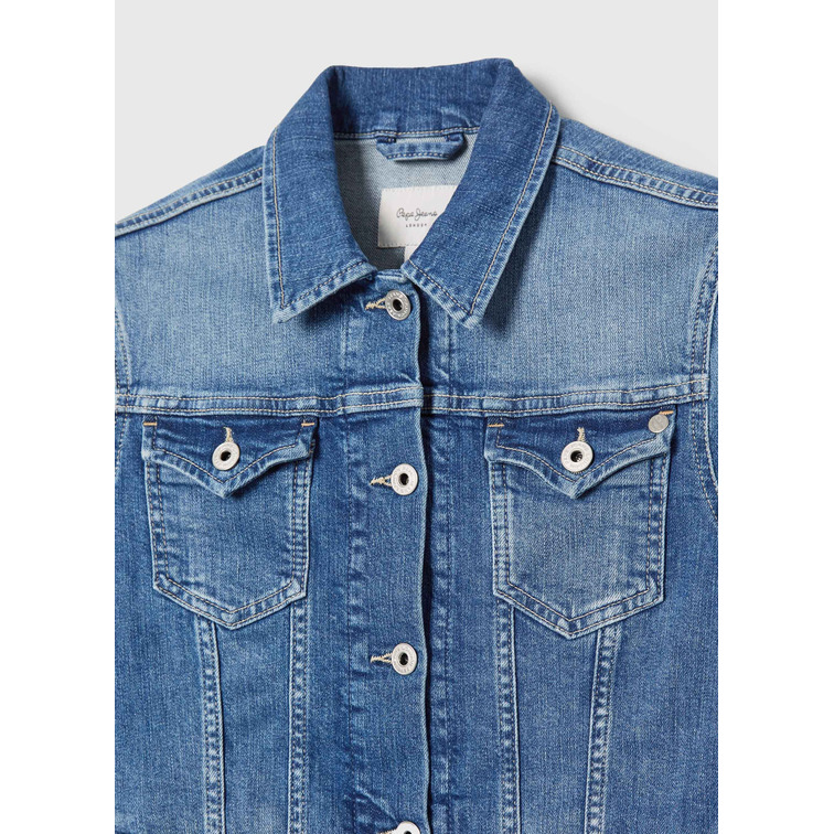 veste en jean femme pepe jeans thrift