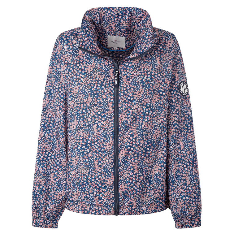 coupe-vent imprimé femme pepe jeans frances