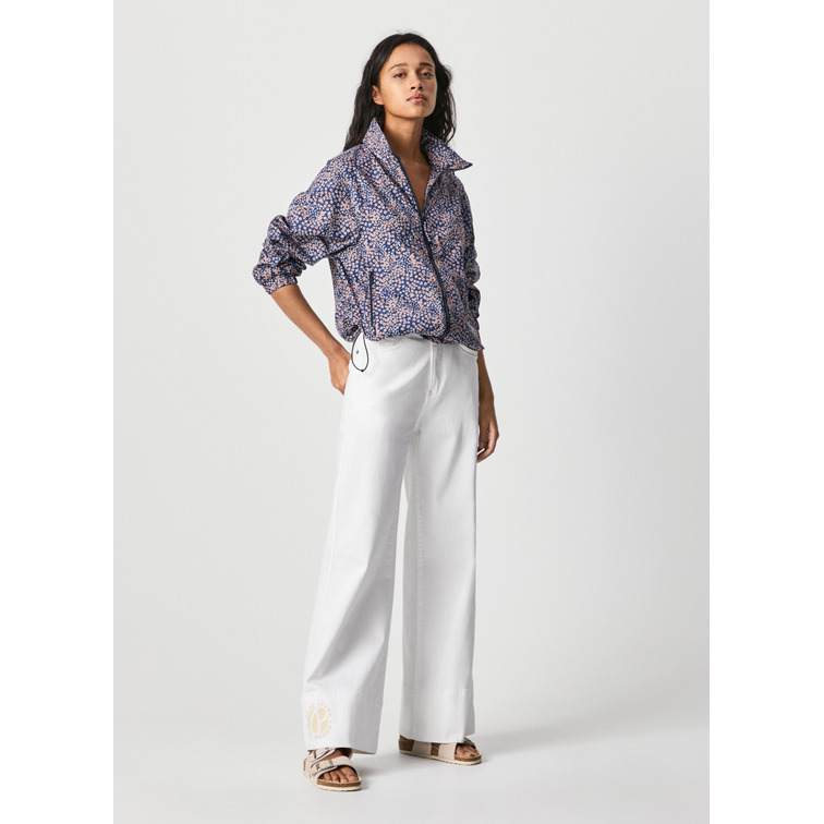 coupe-vent imprimé femme pepe jeans frances
