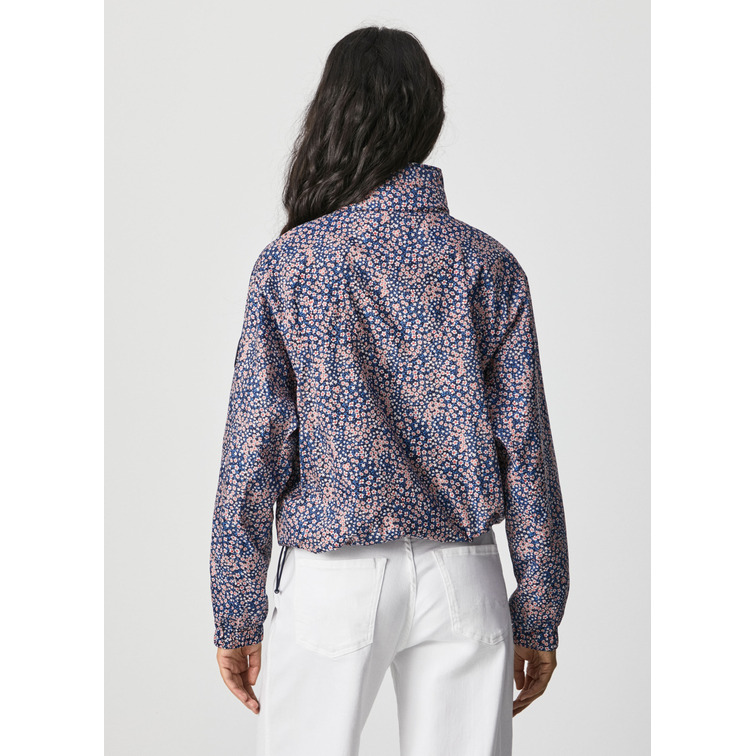 coupe-vent imprimé femme pepe jeans frances