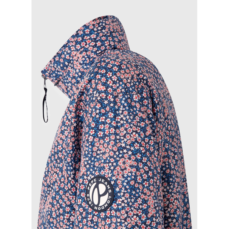 coupe-vent imprimé femme pepe jeans frances