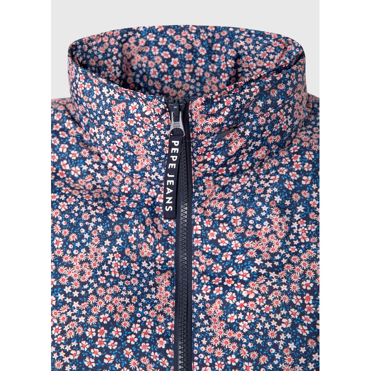 coupe-vent imprimé femme pepe jeans frances