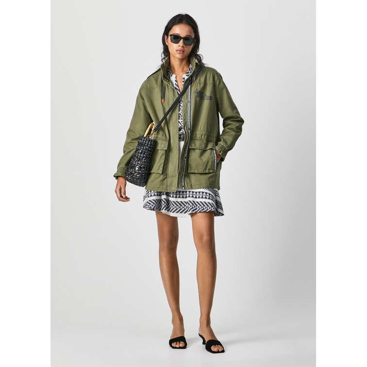 veste militaire femme pepe jeans filipa