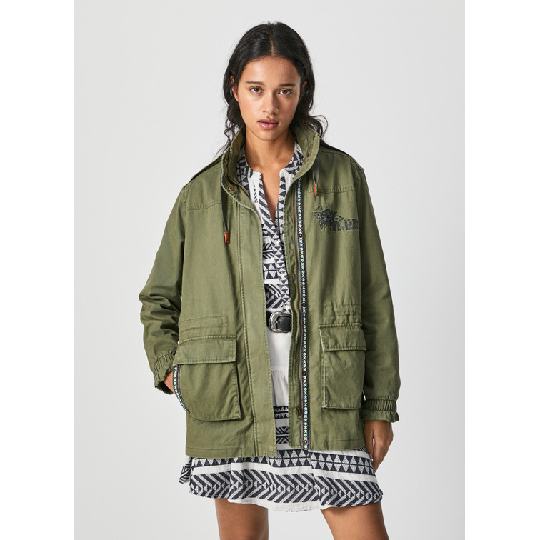 veste militaire femme pepe jeans filipa