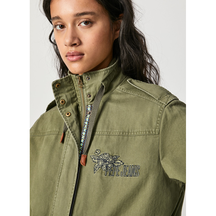 veste militaire femme pepe jeans filipa