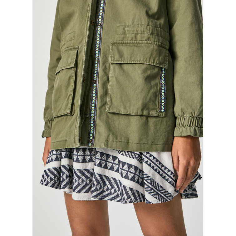 veste militaire femme pepe jeans filipa
