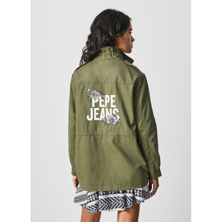 veste militaire femme pepe jeans filipa