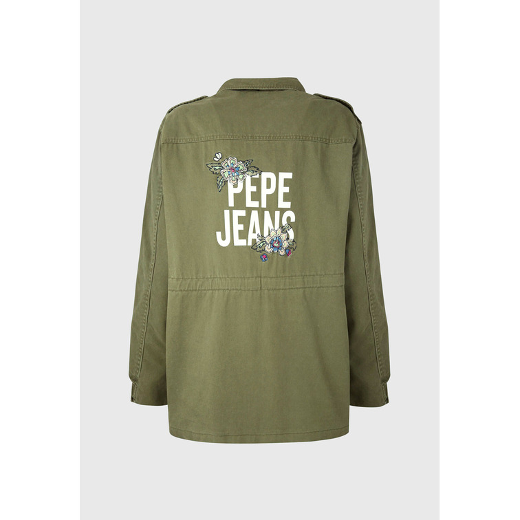 veste militaire femme pepe jeans filipa