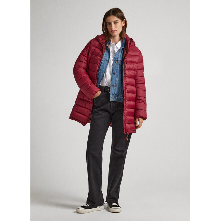 manteau femme  pepe jeans maddie long