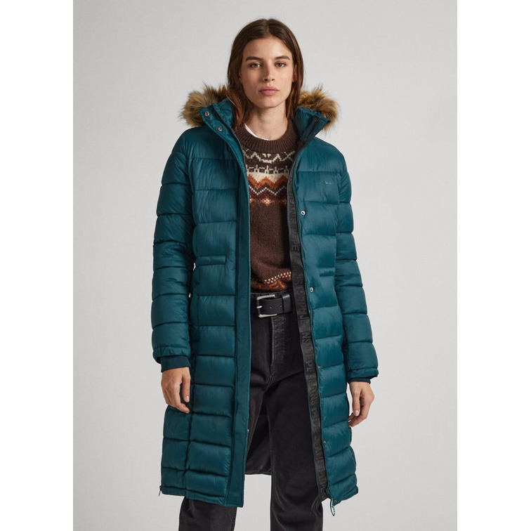manteau femme  pepe jeans may long