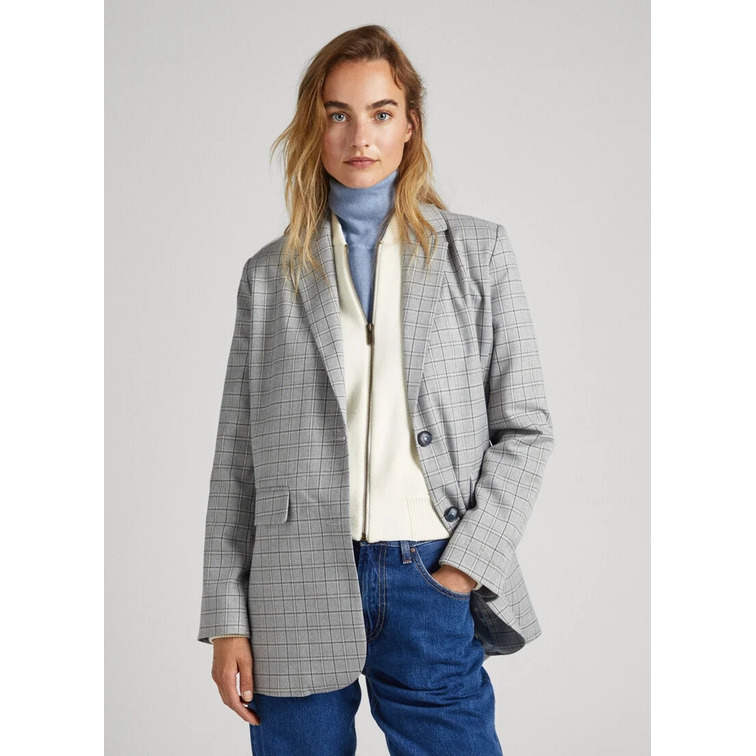 manteau femme  pepe jeans romy check