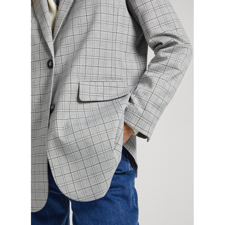 manteau femme  pepe jeans romy check