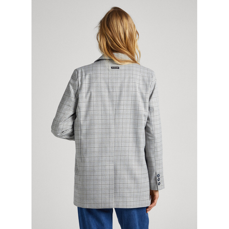 manteau femme  pepe jeans romy check