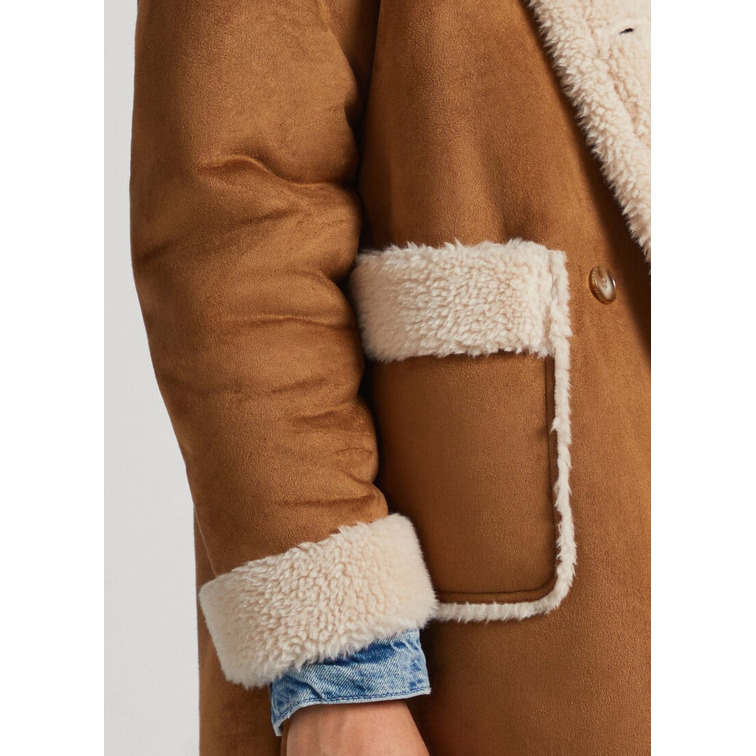 manteau femme  pepe jeans rose