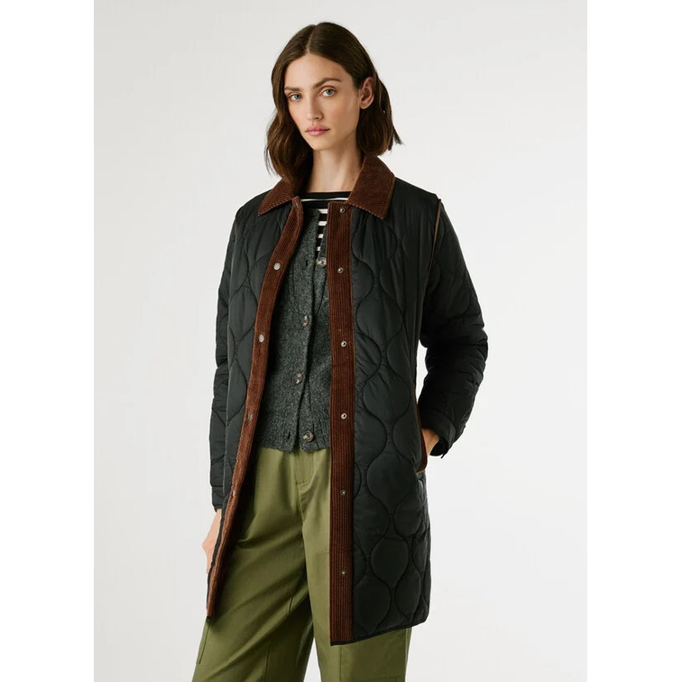 manteau femme  pepe jeans paola long