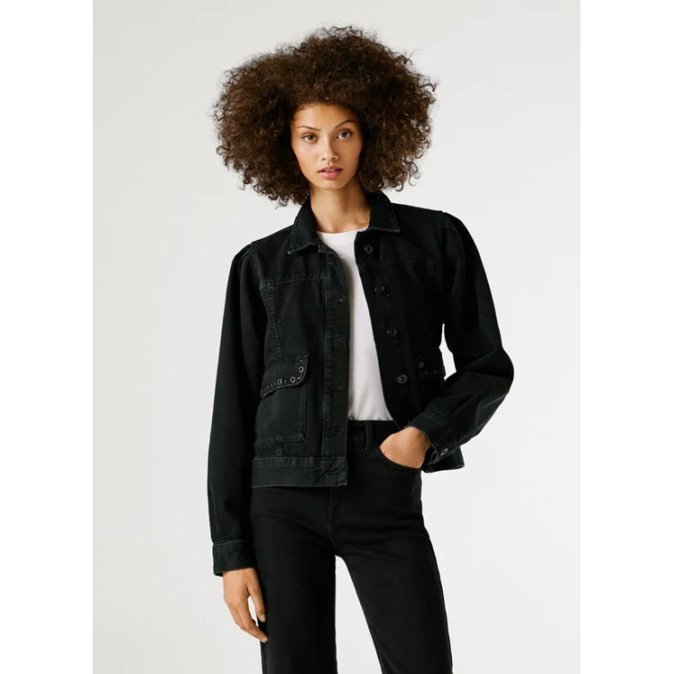 manteau femme  pepe jeans sunny blk