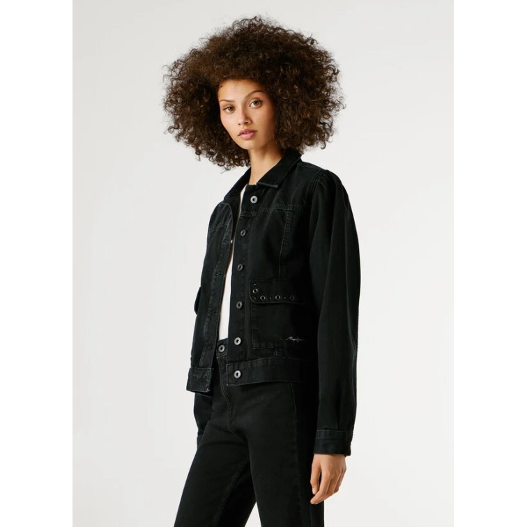 manteau femme  pepe jeans sunny blk
