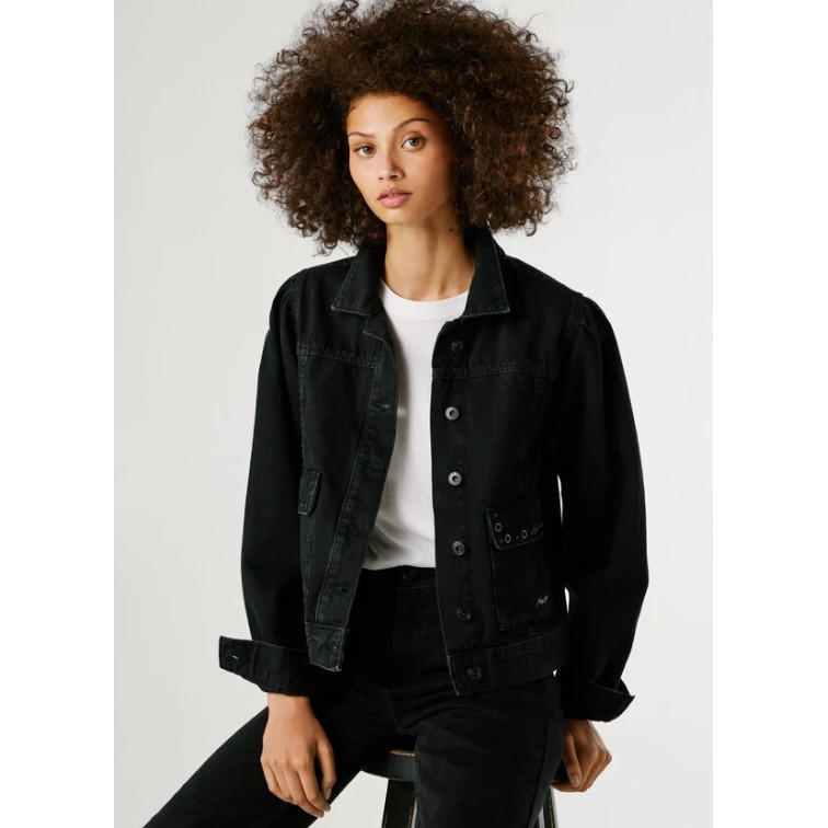 manteau femme  pepe jeans sunny blk