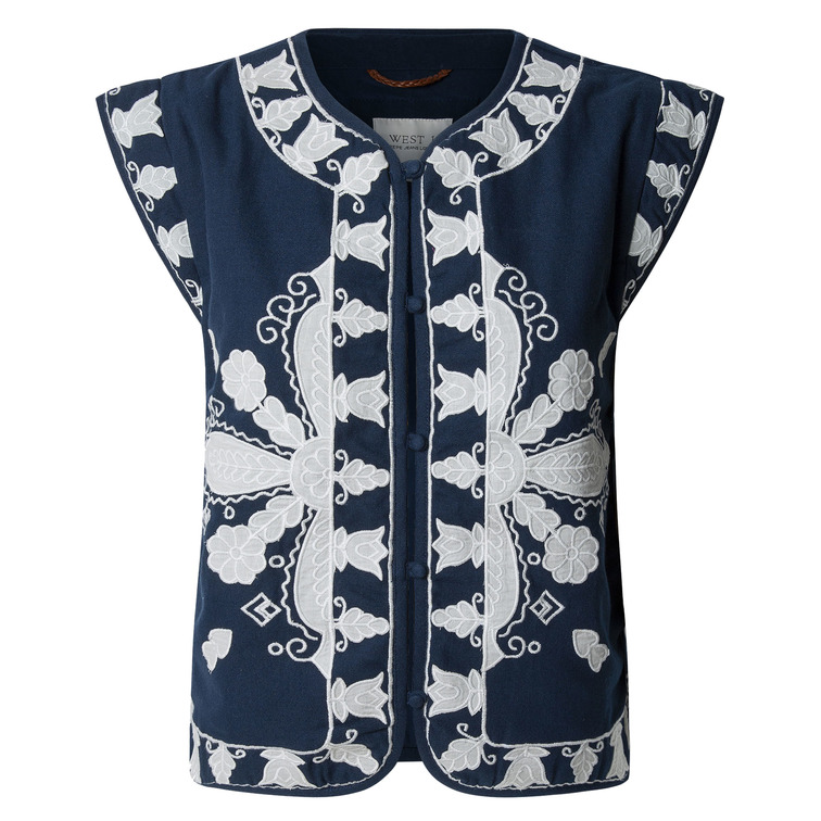 manteau femme  pepe jeans heaven vest
