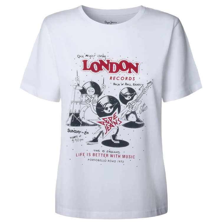 t-shirt femme  pepe jeans balbina