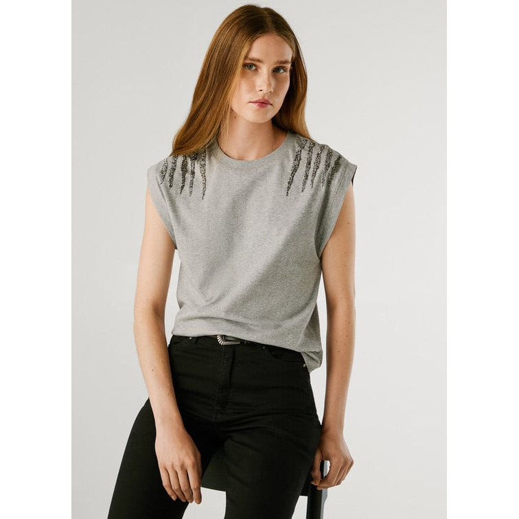 t-shirt femme  pepe jeans barry