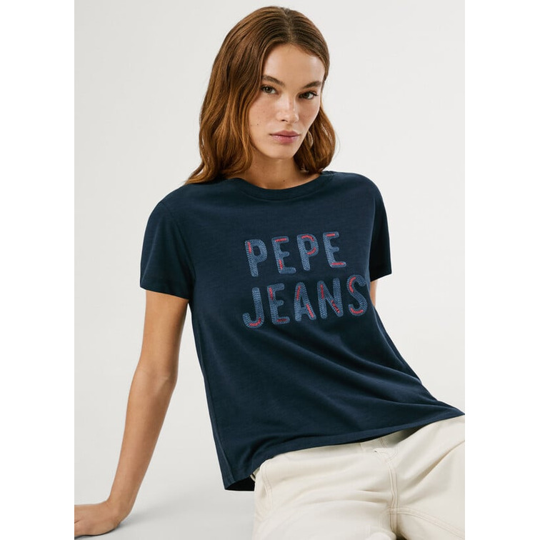 t-shirt femme  pepe jeans badi