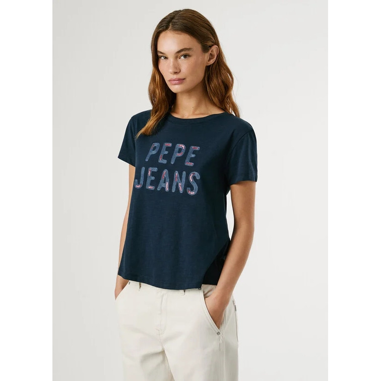 t-shirt femme  pepe jeans badi