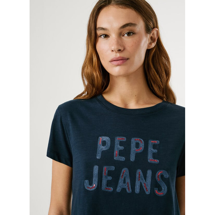 t-shirt femme  pepe jeans badi